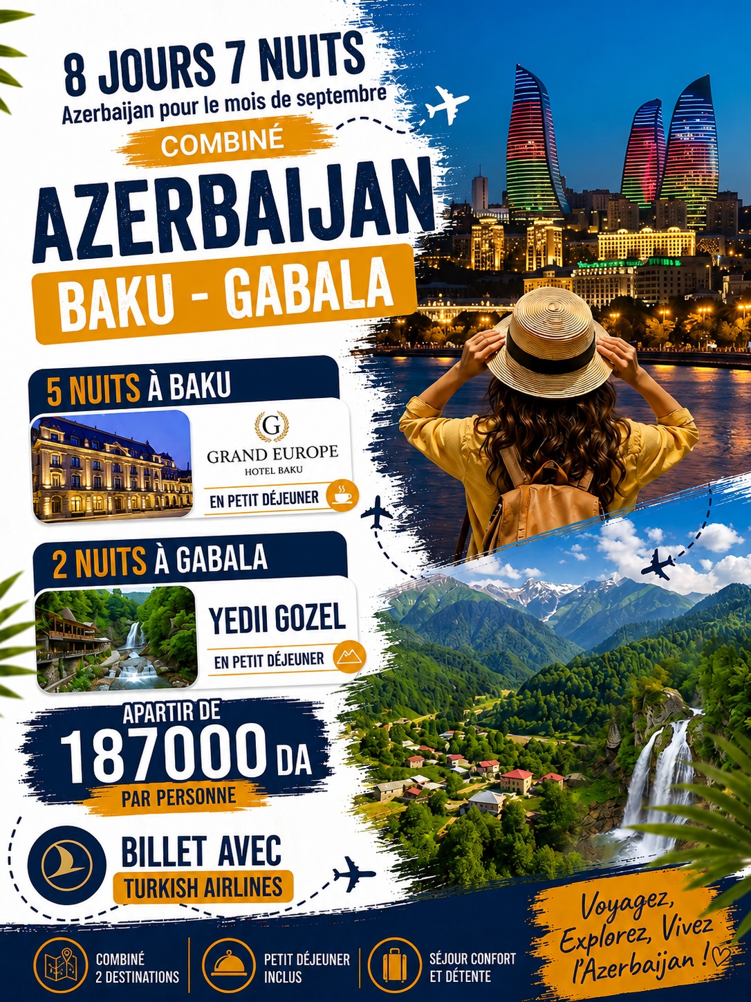 Azerbaidjan septembre 2026