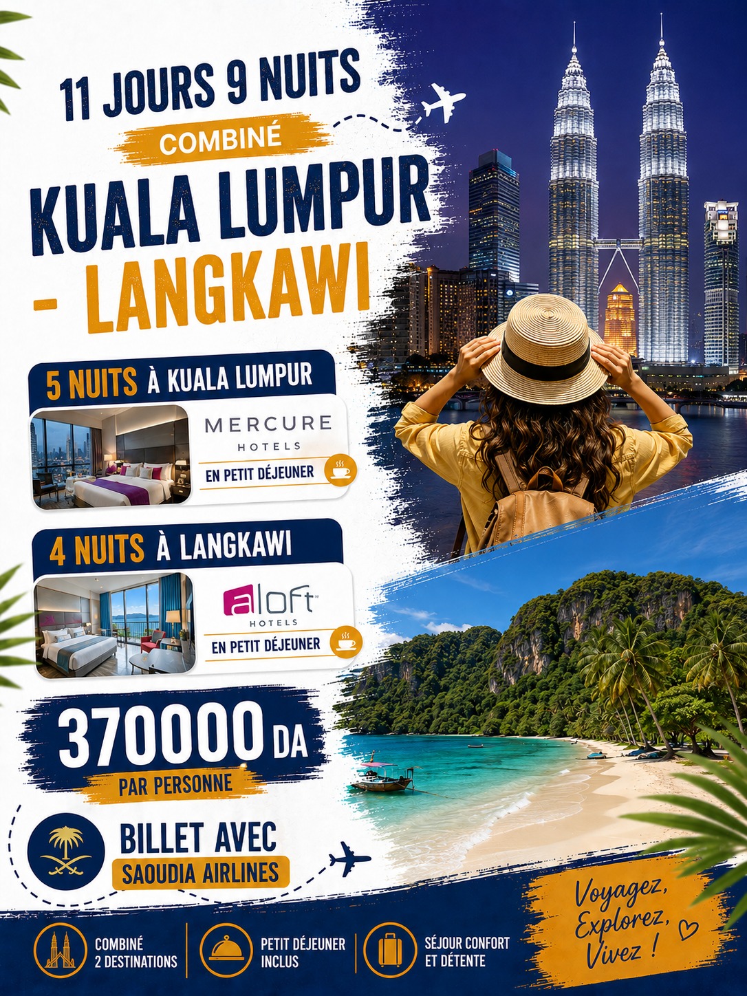 KUALA LUMPUR-LANGKAWI malaisie