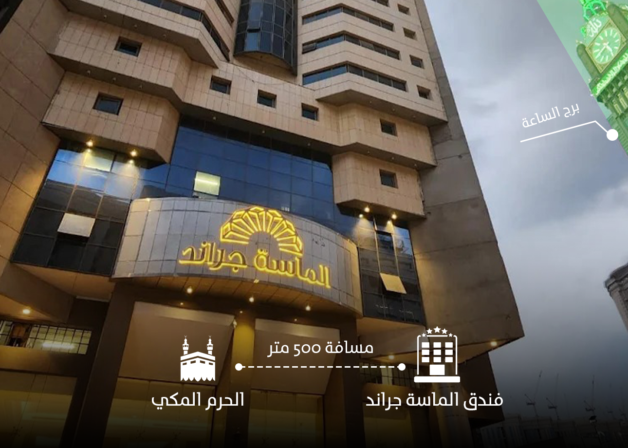 عمرة جويلة رحلة مباشرة  فندق الماسة جرانذ